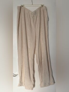 Women’s Old Navy Chenille Lounge Pant Cream